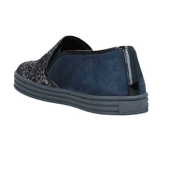 Hogan Rebel R141 Suede Slip On Sneakers Size 39 EU - Picture 10 of 10